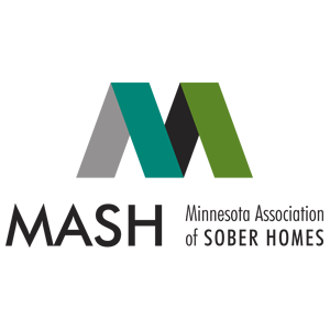 Proud Members of  MASH | Minnesota Association of Sober Homes Logo (MASH)